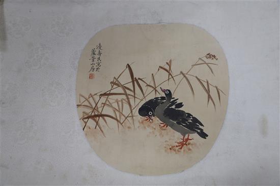 Chinese fan paintings